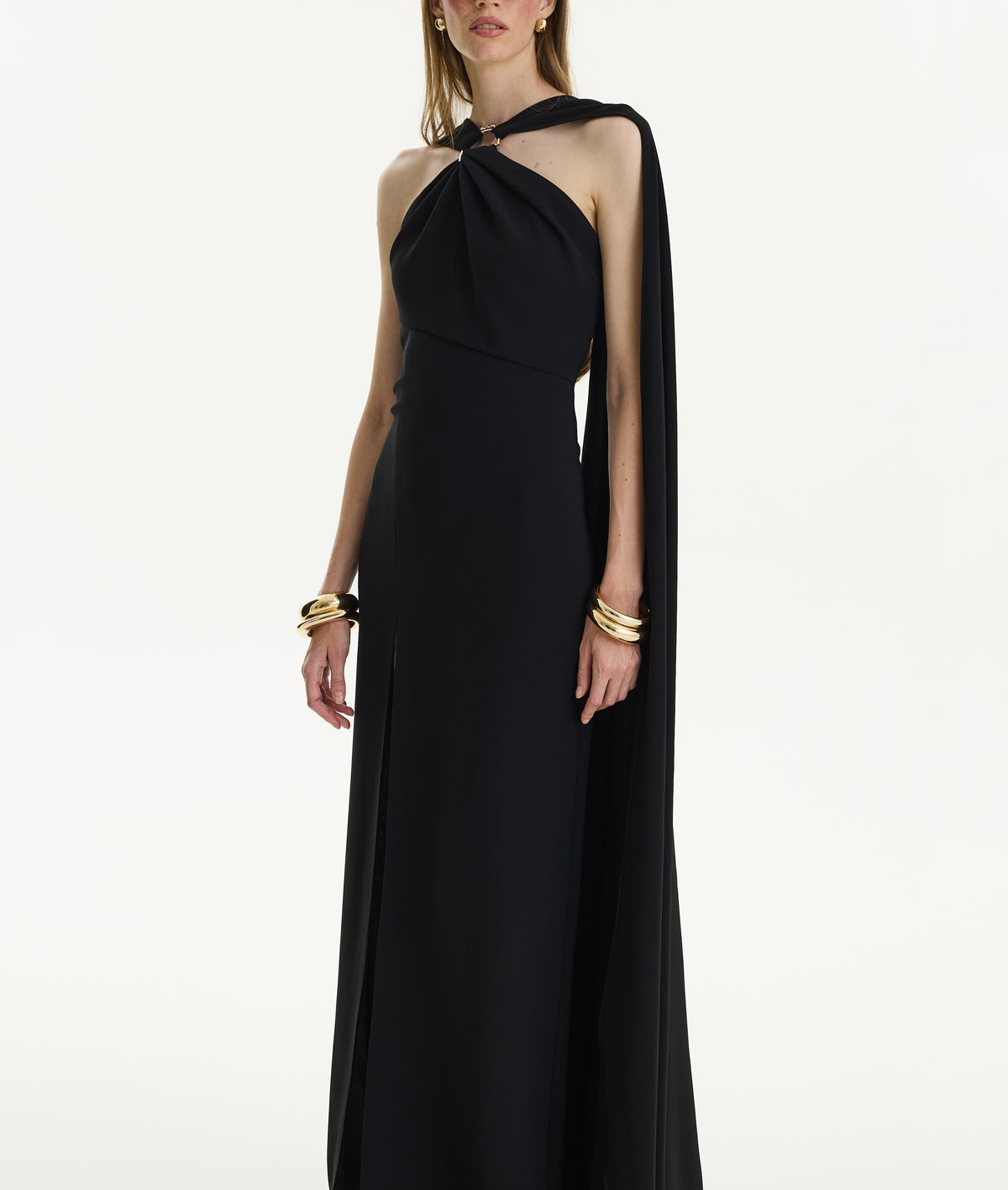 Raven Black Gown