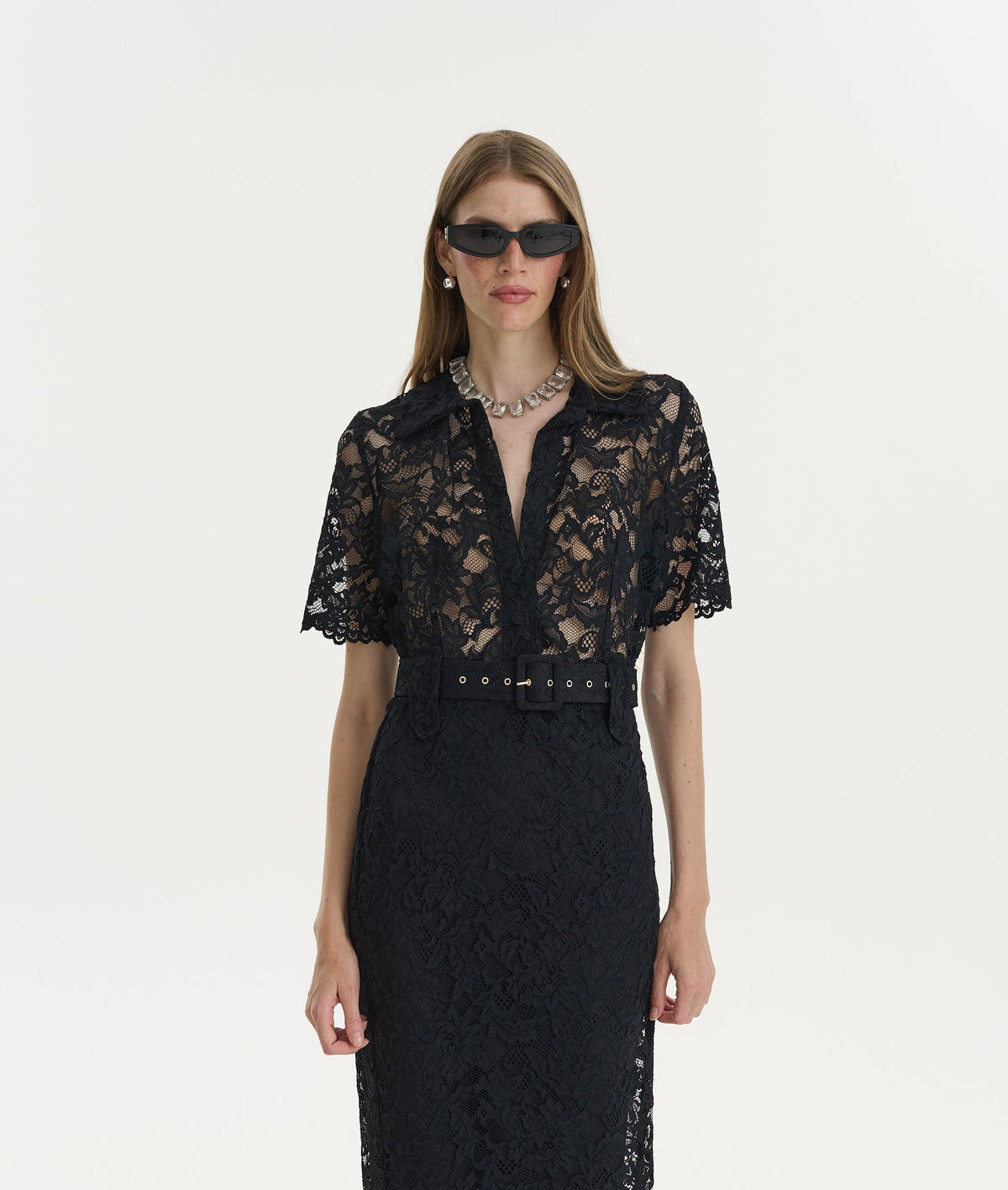 Midnight Lace Dress