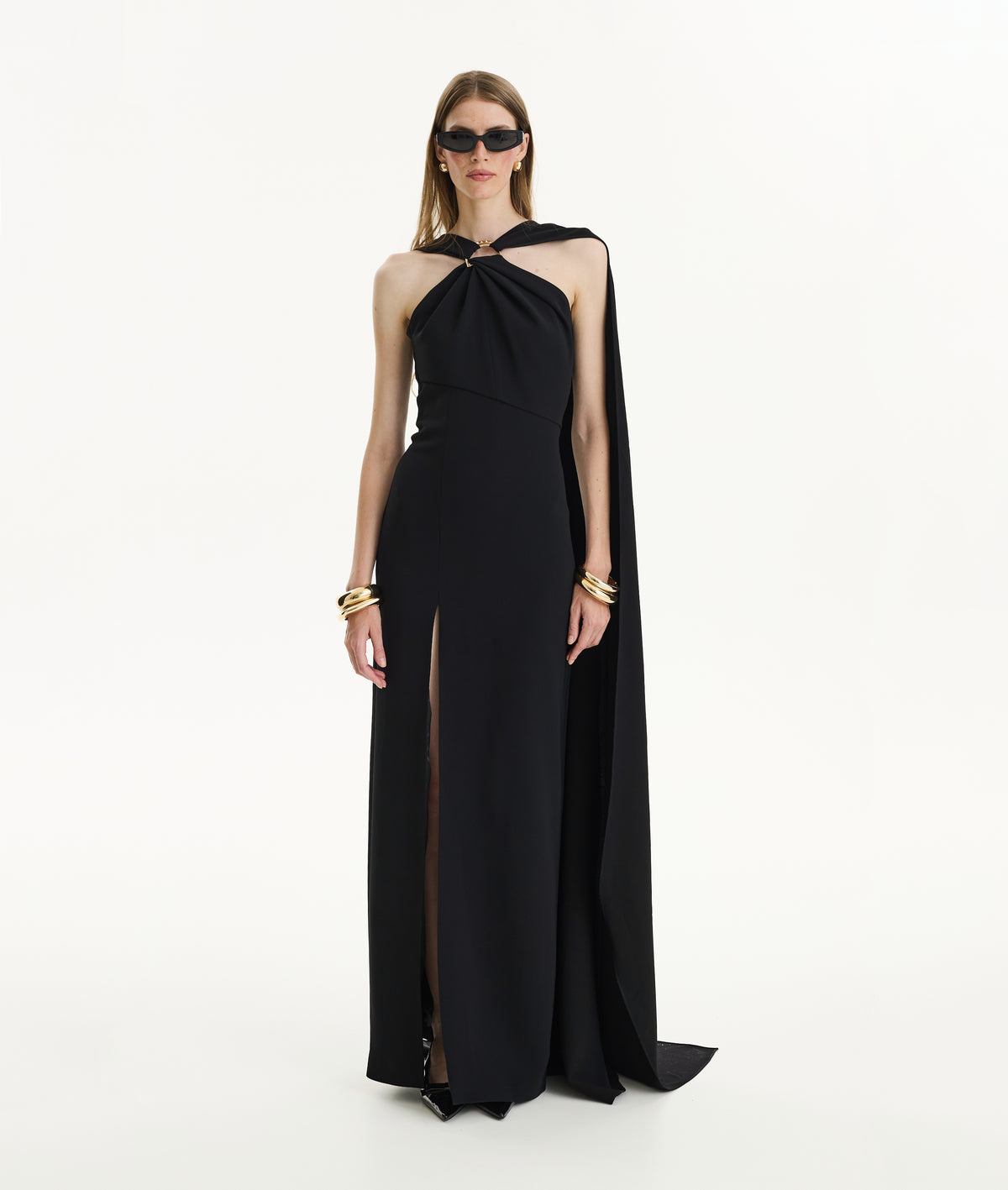 Raven Black Gown