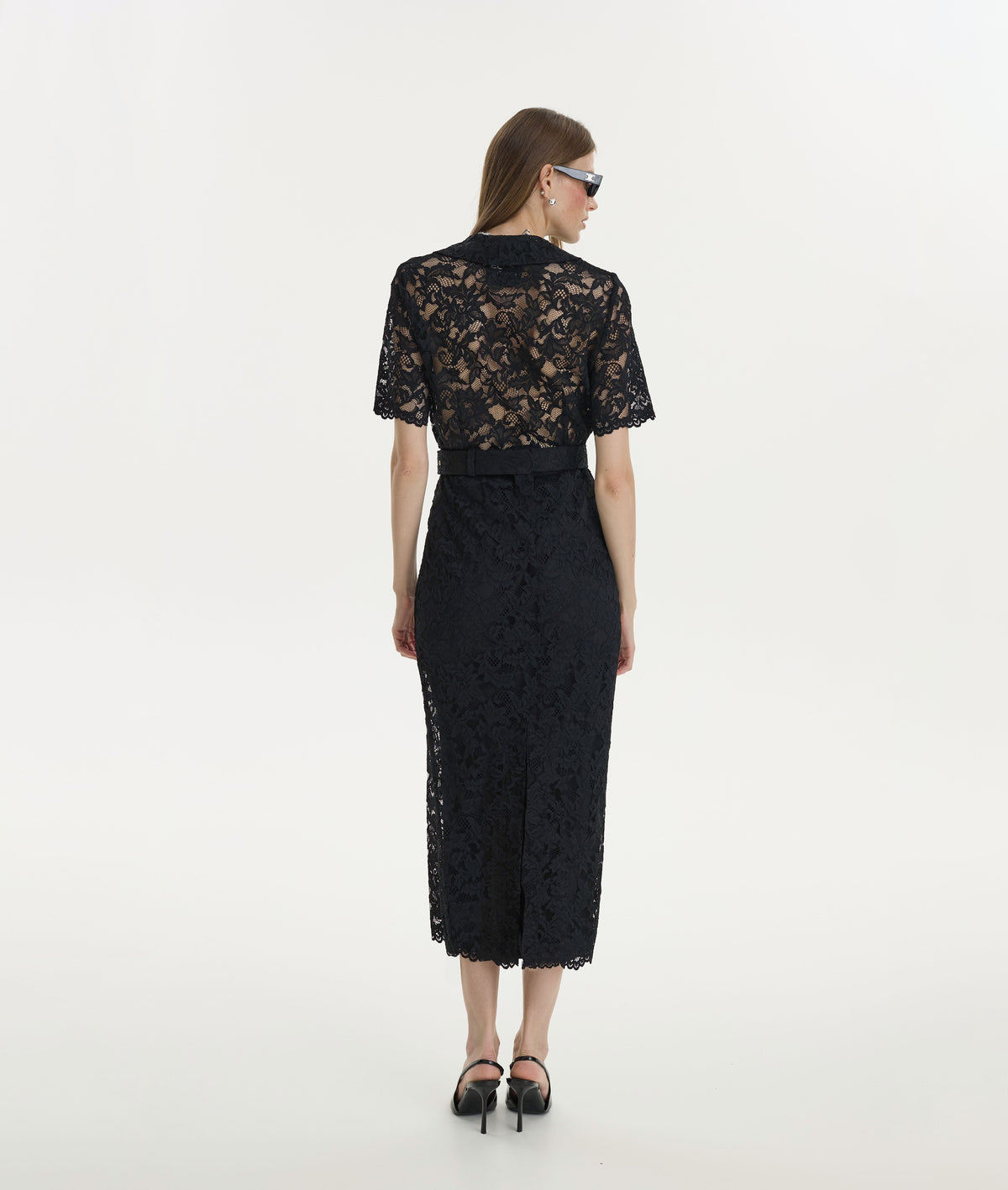 Midnight Lace Dress