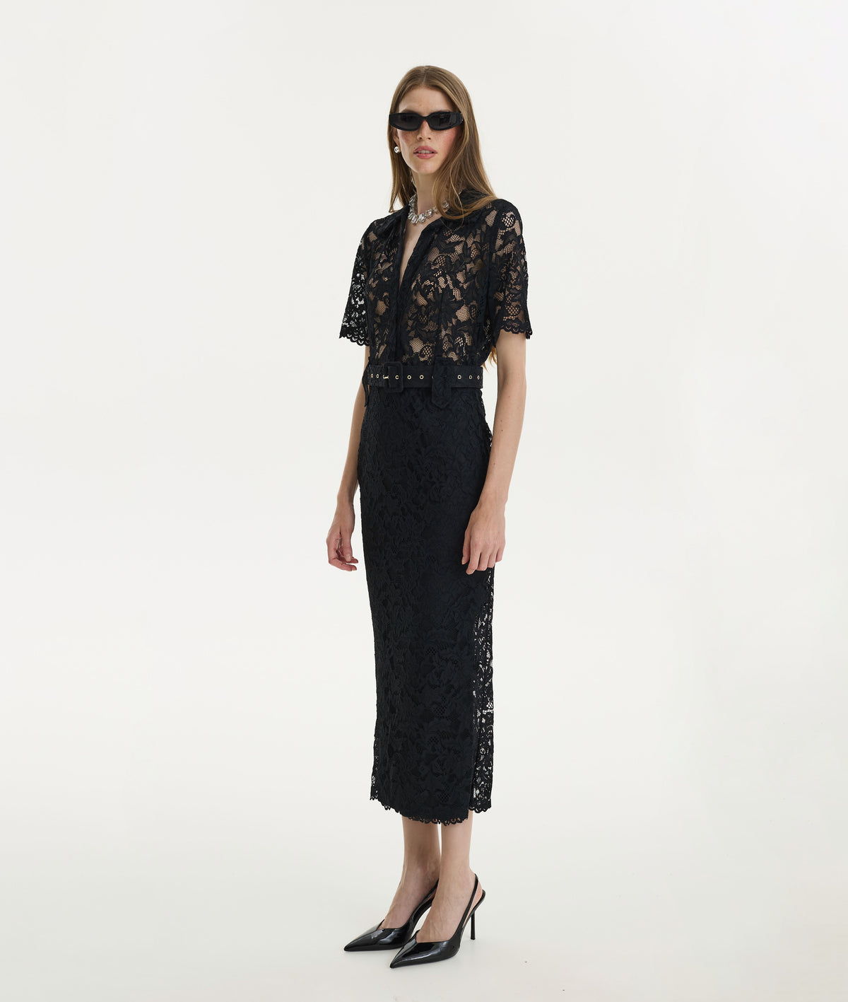 Midnight Lace Dress