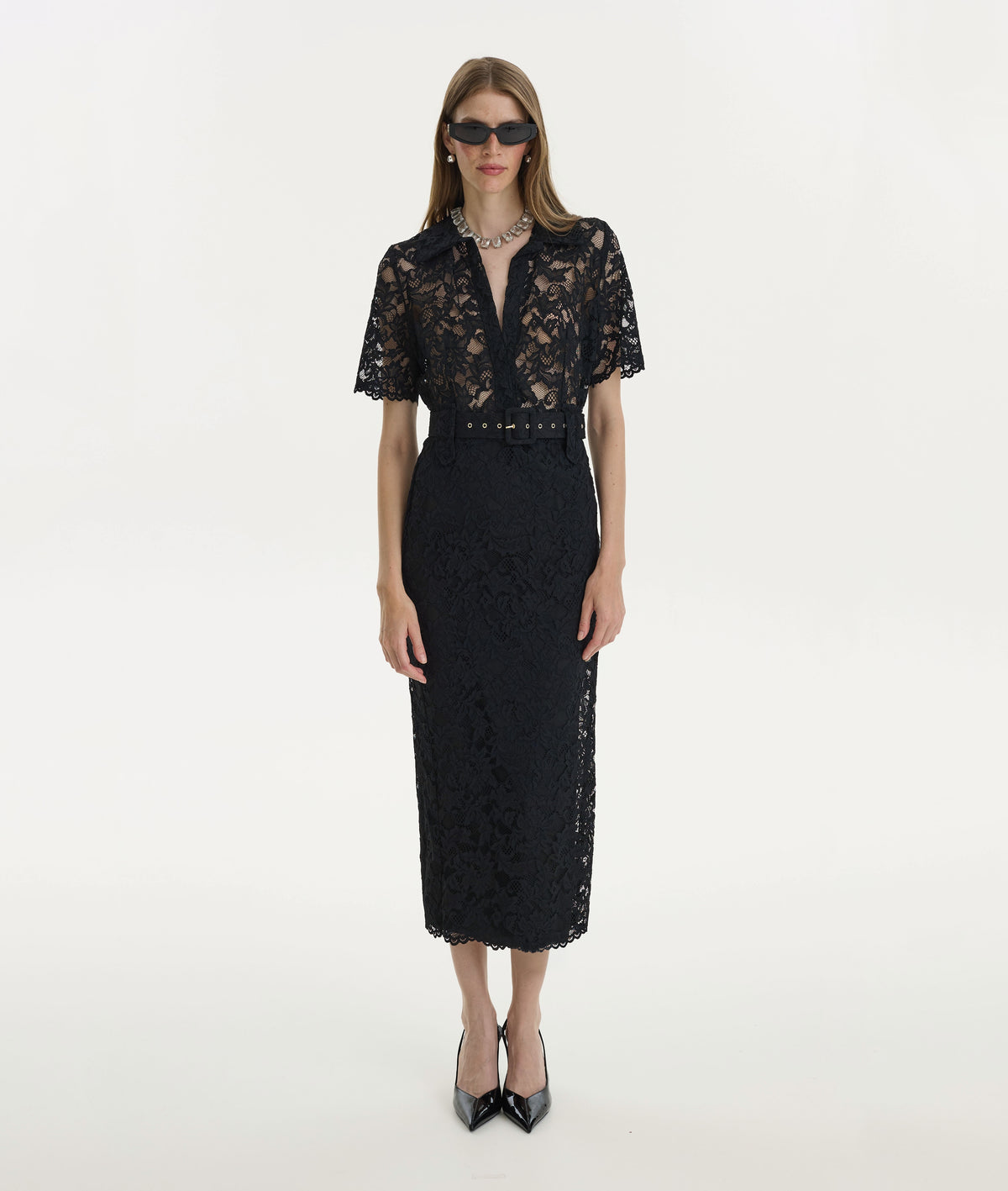 Midnight Lace Dress